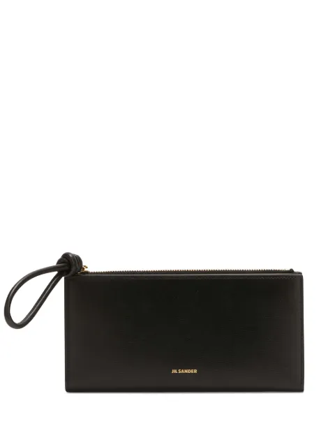 Jil Sander bi-fold leather purse Black J07UI0008P4841