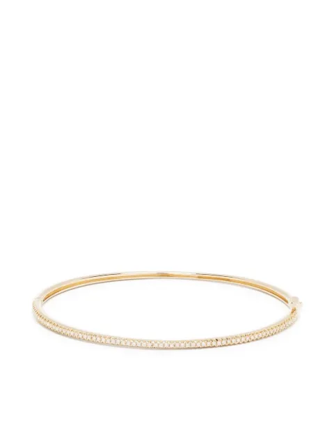 Mizuki 14kt yellow gold Sea of Beauty diamond bangle Gold SBA109