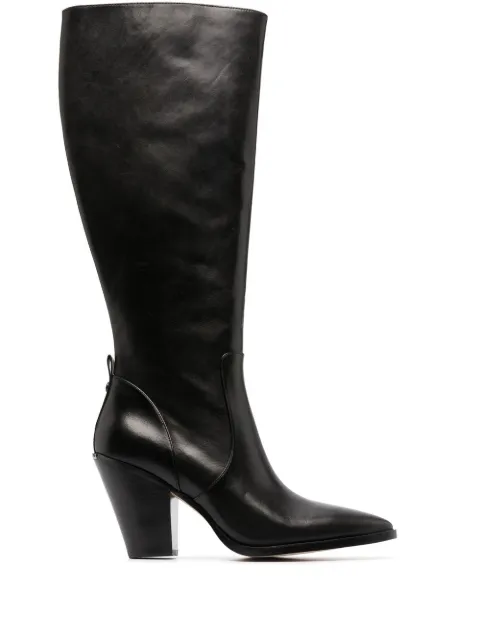 Michael Michael Kors Dover 95mm block-heeled boots Black 40F2DOHB5L