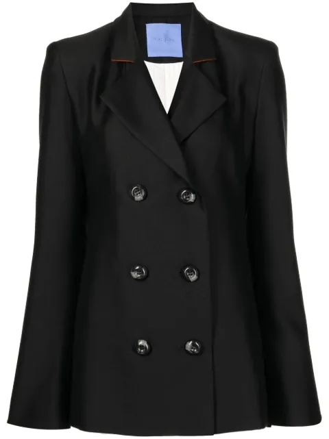 Macgraw Stereotype double-breasted blazer Black StereotypeBlazerinBlack