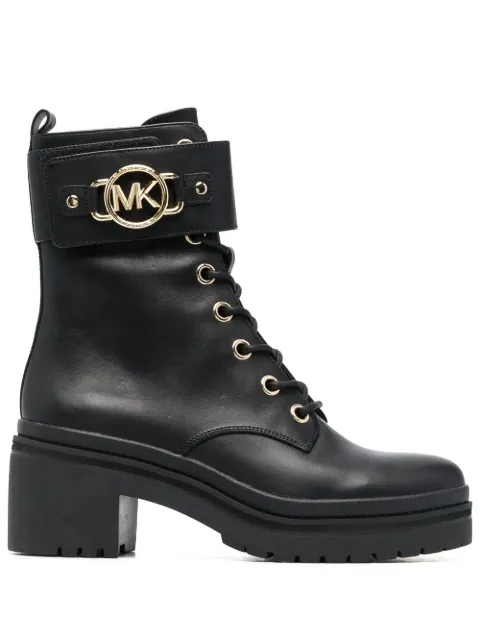 Michael Kors Rory leather ankle boots Black 40F2ROME6L