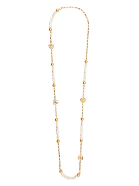 Dolce & Gabbana logo chain-link necklace Gold WNN8P5W1111