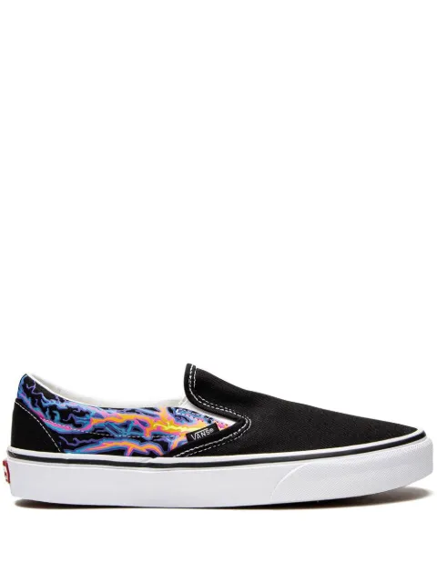 Vans Classic Slip-On "Electric Flames" sneakers Black VN000XG8B03