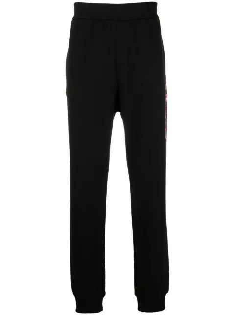 Versace logo-print track pants Black 10065001A04510