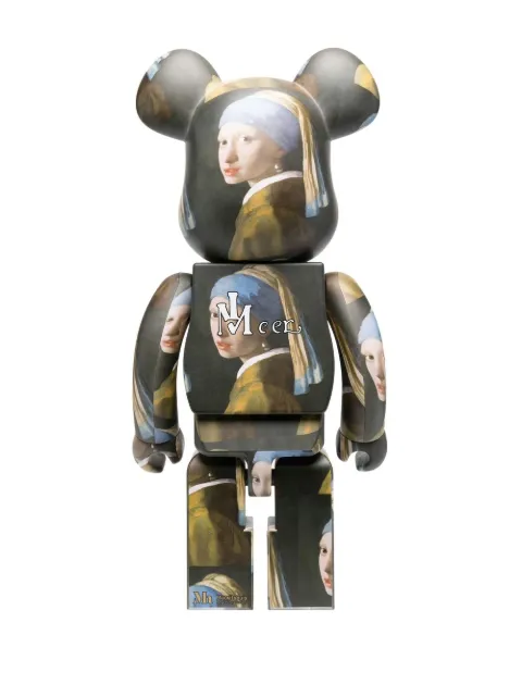 MEDICOM TOY x 1000% Johannes Vermeer Girl figurine Black 1000VERMEER