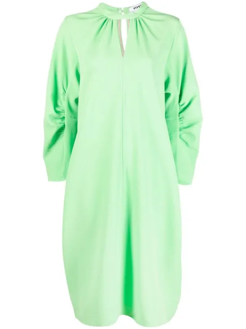Vivetta keyhole stretch-jersey dress Green H151V523
