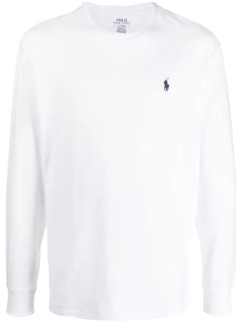 Polo Ralph Lauren Polo Pony crew-neck sweatshirt White 710671467004