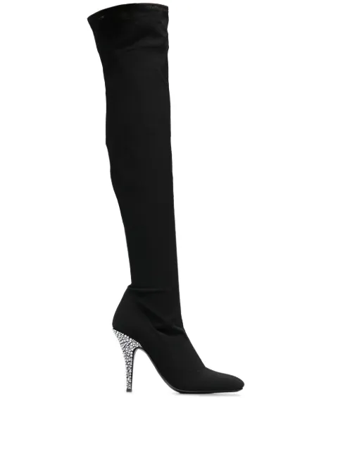 Giuseppe Zanotti Calixtee Cuissarde 110mm thigh-high boots Black I280004C93399