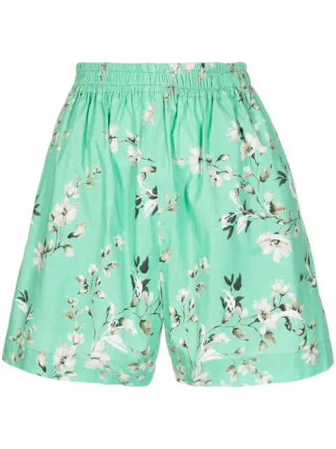 Bambah Josephine floral shorts Green BMRE2330