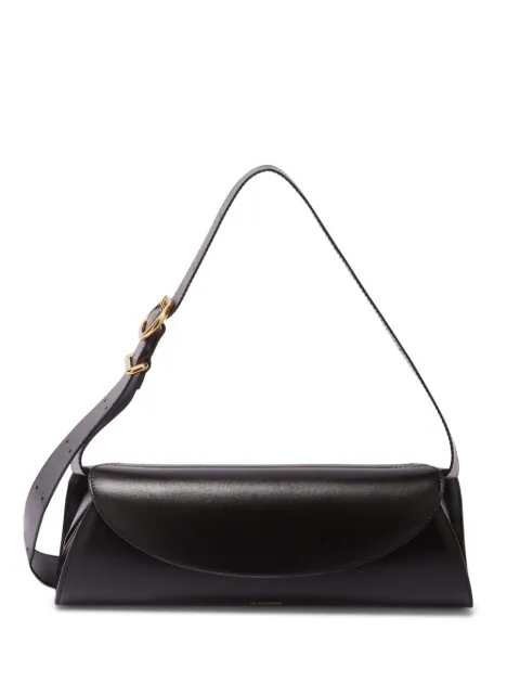 Jil Sander small Cannolo leather shoulder bag Black J07WD0023P4840