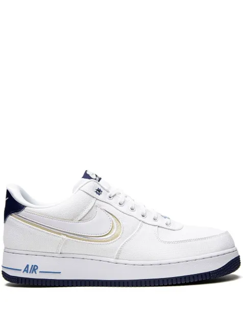 Nike Air Force 1 PRM "White/White Fossil/Blue Void" sneakers White DB3541