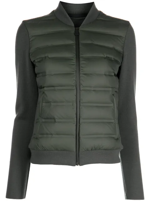 Aztech Mountain Nell feather-down cardigan Green AMW40052B