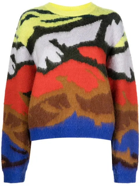 Aztech Mountain Mountain Club sweater Orange AMW40048