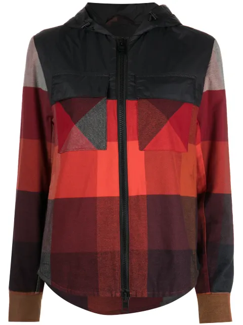 Aztech Mountain Loge Peak ski hoodie Orange AMW40028