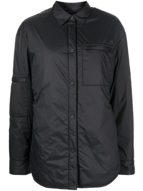 Aztech Mountain Pillow padded shirt jacket Black AMW40058