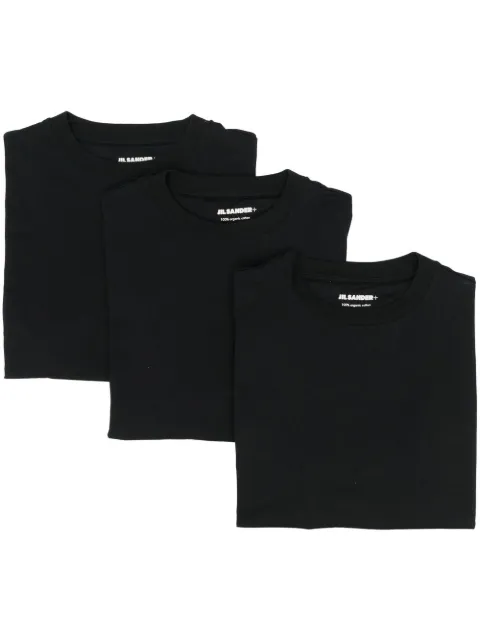 Jil Sander short-sleeve 3-pack T-shirts Black J47GC0001J45048001