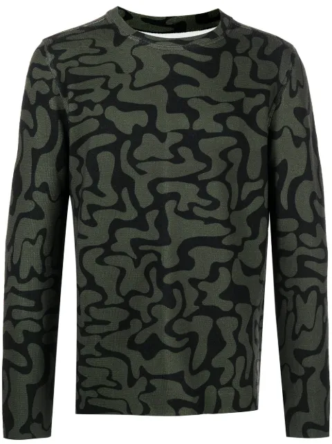 Aztech Mountain Matterhorn crewneck jumper Green AM400194