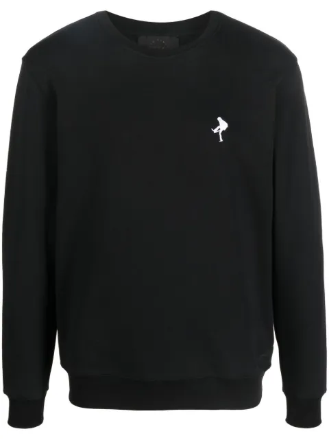 Limitato photograph-print long-sleeved sweatshirt Black 11177KICK
