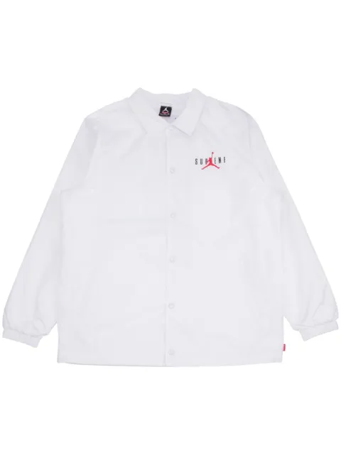 Supreme x Jordan Coaches jacket White SU0303