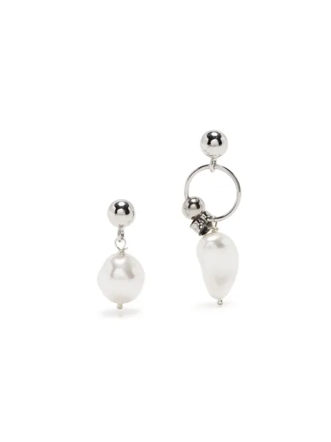Justine Clenquet Laura drop earrings Silver RICHIEEARRING