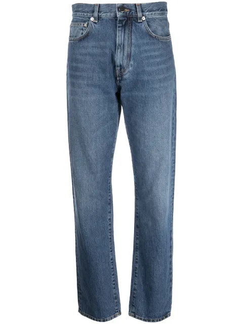 LouLou de Saison high-rise straight-leg jeans Blue WULAR