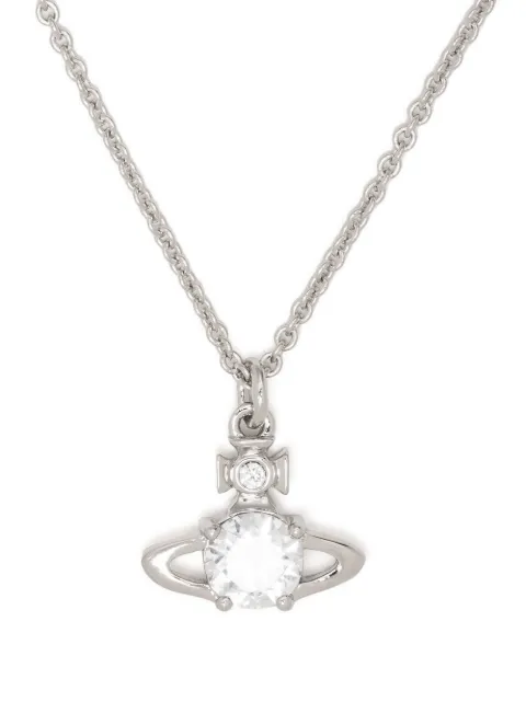 Vivienne Westwood Orb pendant necklace White 6302009502P102SM