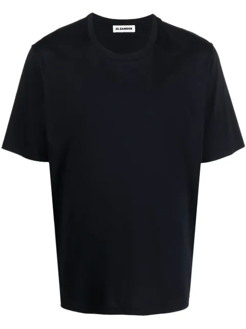 Jil Sander short-sleeve cotton T-shirt Blue J21GC0016J45051