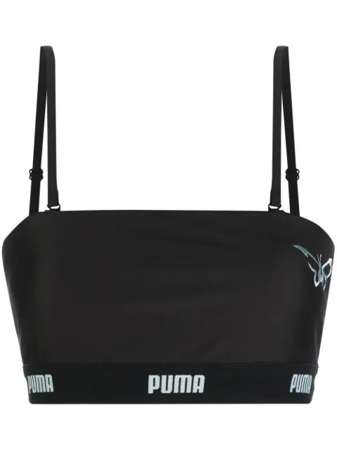 PUMA x Dua Lipa bralette cropped top Black 53663001
