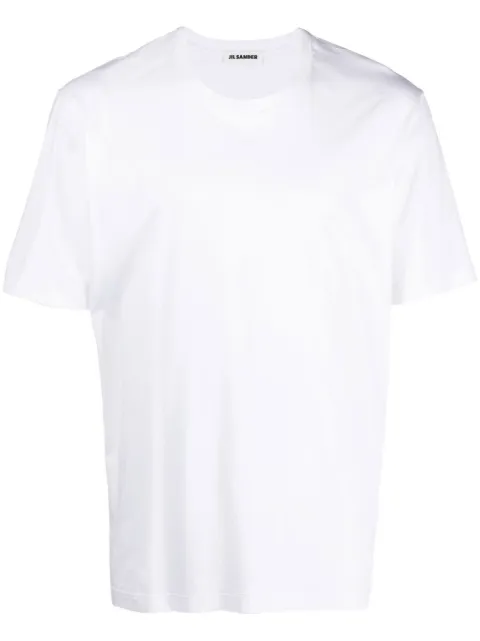 Jil Sander short-sleeve cotton T-shirt White J21GC0016J45051