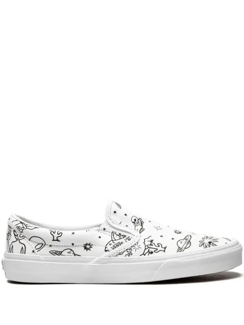 Vans Classic Slip-On "UFO - U-Paint" sneakers White VN0A5JMHWHP