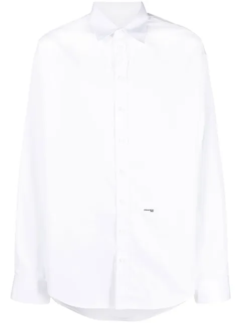 DSQUARED2 drop shoulder shirt White S74DM0660S36275