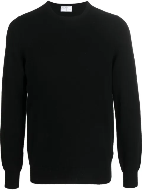Fedeli crew-neck pullover jumper Black UI07001CC