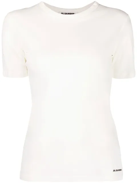 Jil Sander round-neck short-sleeve T-shirt White J40GC0005J45031