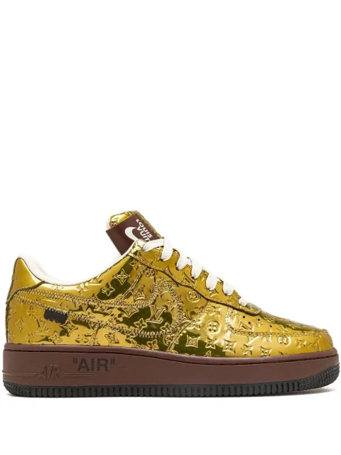Nike x Louis Vuitton Air Force 1 Low "Virgil Abloh - Metallic Gold" sneakers Gold LD0222