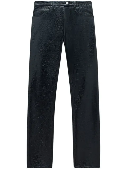 Courrèges Reedition five-pocket trousers Black PERCPA013VY0003