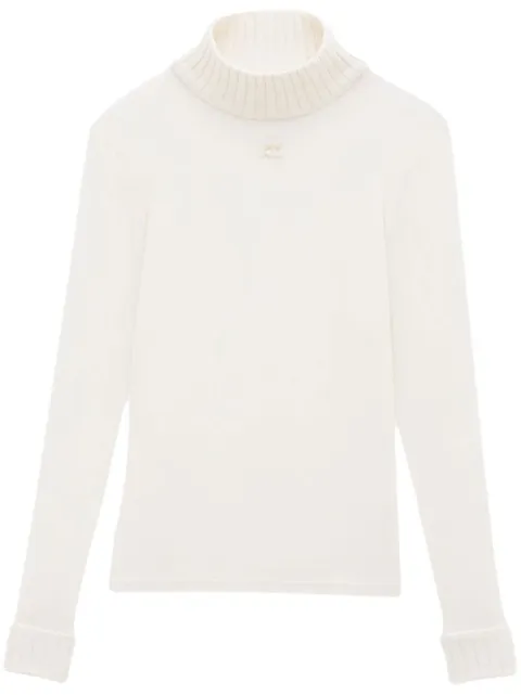 Courrèges Reedition second-skin top White PERJTO029JS0059