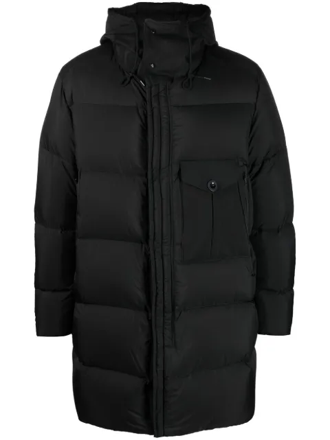 Ten C hooded puffer jacket Black 22CTCUB03113006048