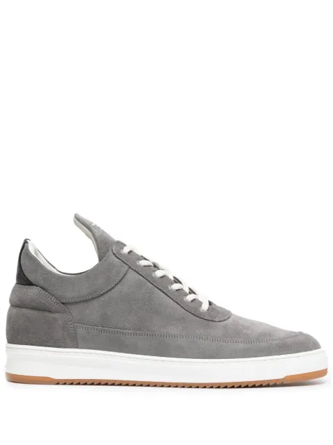 Filling Pieces suede low-top sneakers Grey 25122791002
