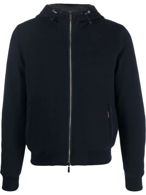 Moorer feather down jacket Blue MOUBO100080TEPA203