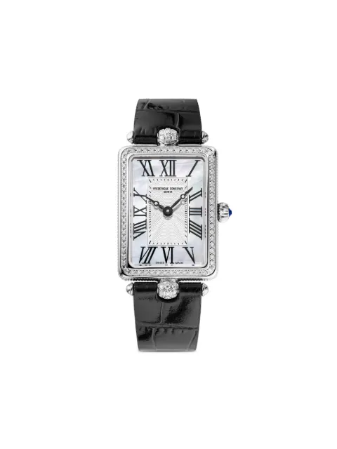Frederique Constant Classics Art Déco Carrée 28mm Silver FC200MPW2ACD6