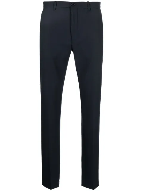 ASPESI slim-cut tailored trousers Blue CP08V058