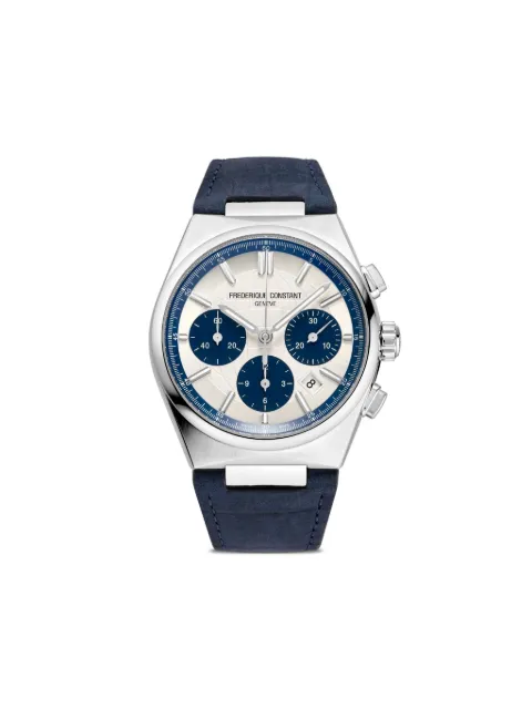 Frederique Constant Highlife Chronograph Automatic 41mm Silver FC391WN4NH6