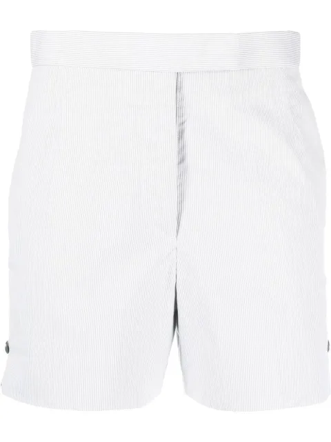 Thom Browne striped tailored shorts Grey FTC468A06272
