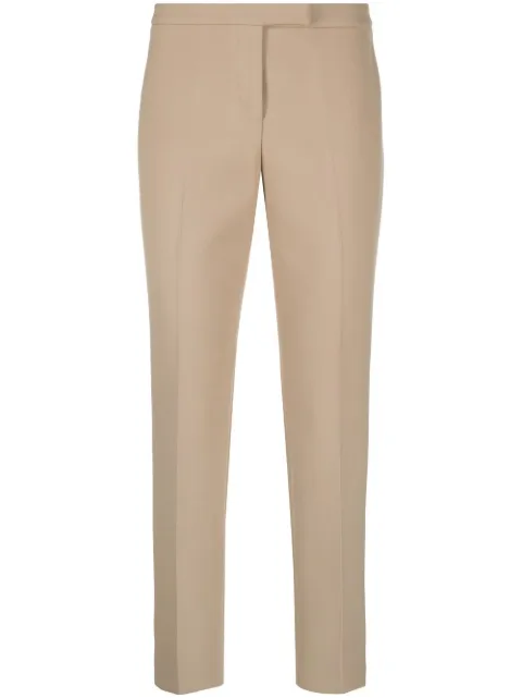 Peserico cropped tailored trousers Neutrals P0495301934
