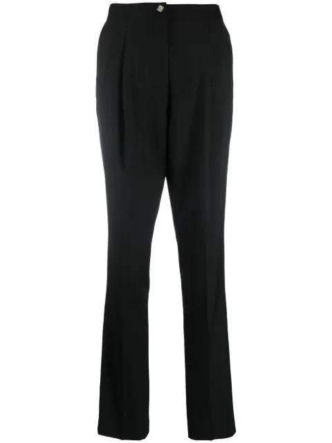 Rochas pleat-detail tailored trousers Black ROPV30037LRV023