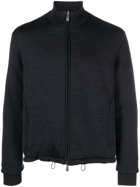 Corneliani logo bomber jacket Blue 90LM712820129