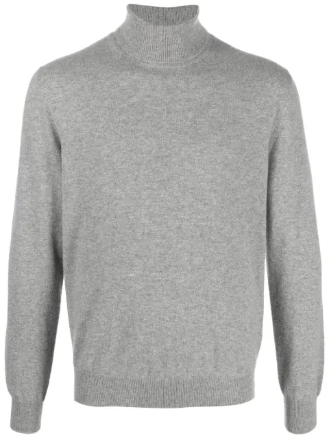 Corneliani cashmere roll-neck jumper Grey 90M5312825185