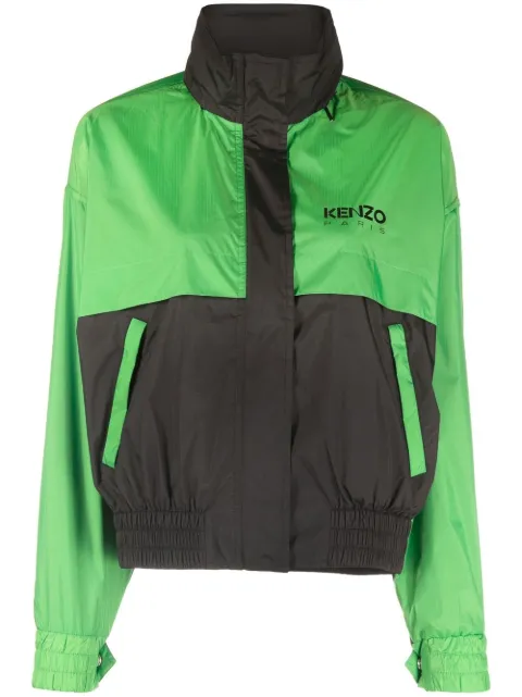 Kenzo logo hooded jacket Black FC62BL1529NA