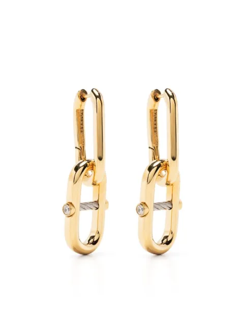Charriol St. Tropez Mariner cable-link earrings Gold 310412722