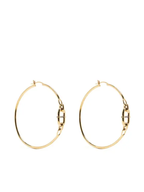 Charriol St Tropez Mariner chain-detail earrings Gold 310412720